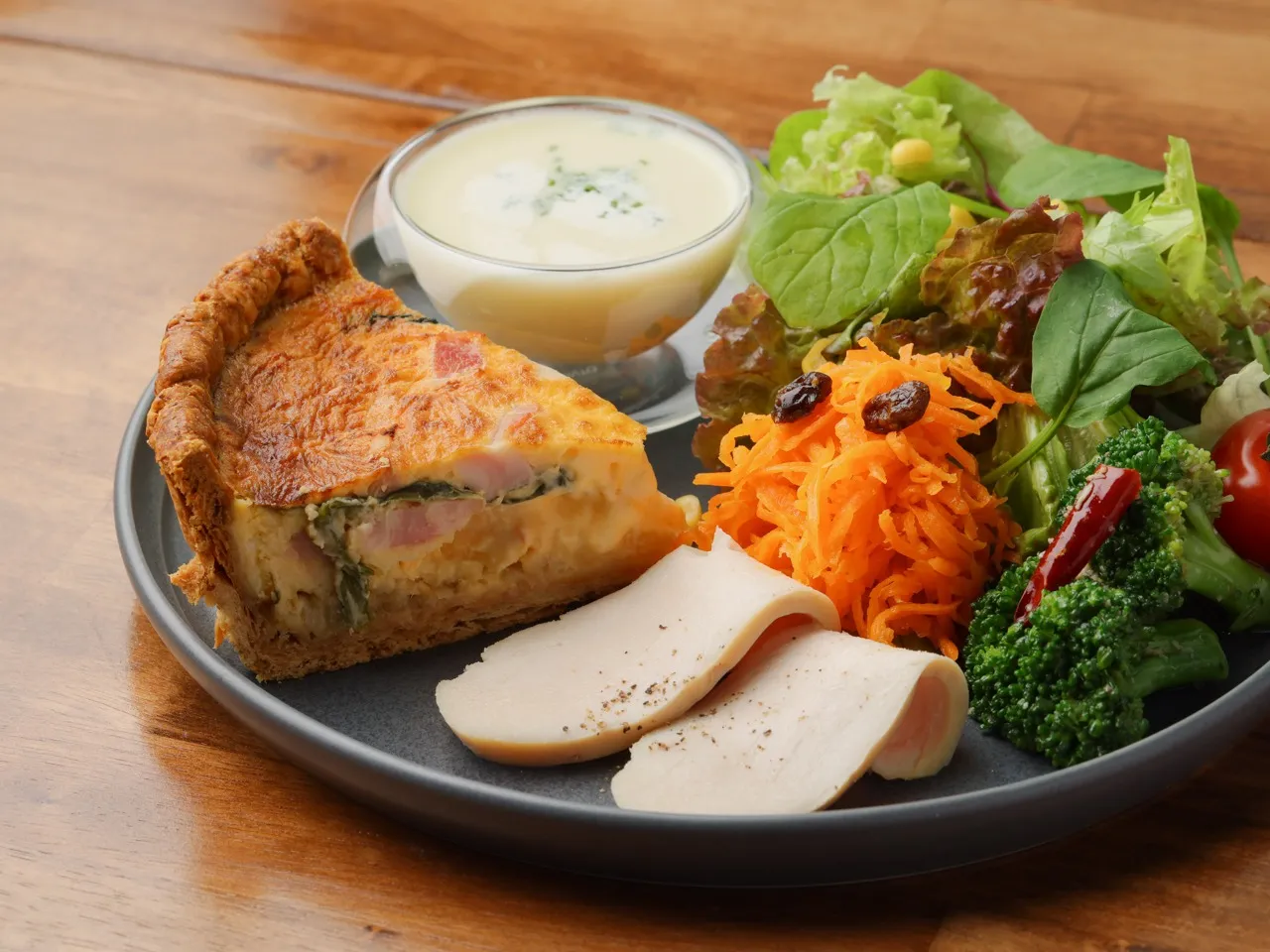 キッシュランチとキッシュプレート