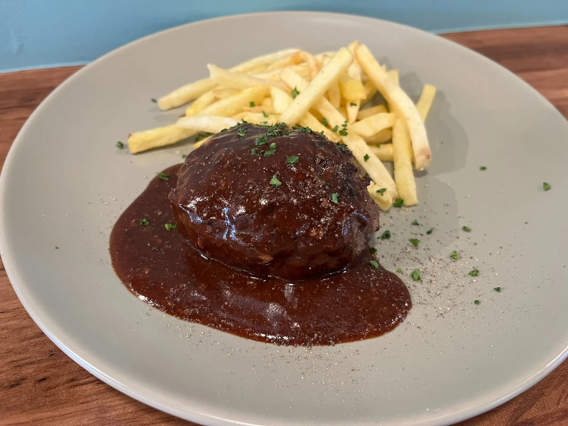 自家製ハンバーグステーキ