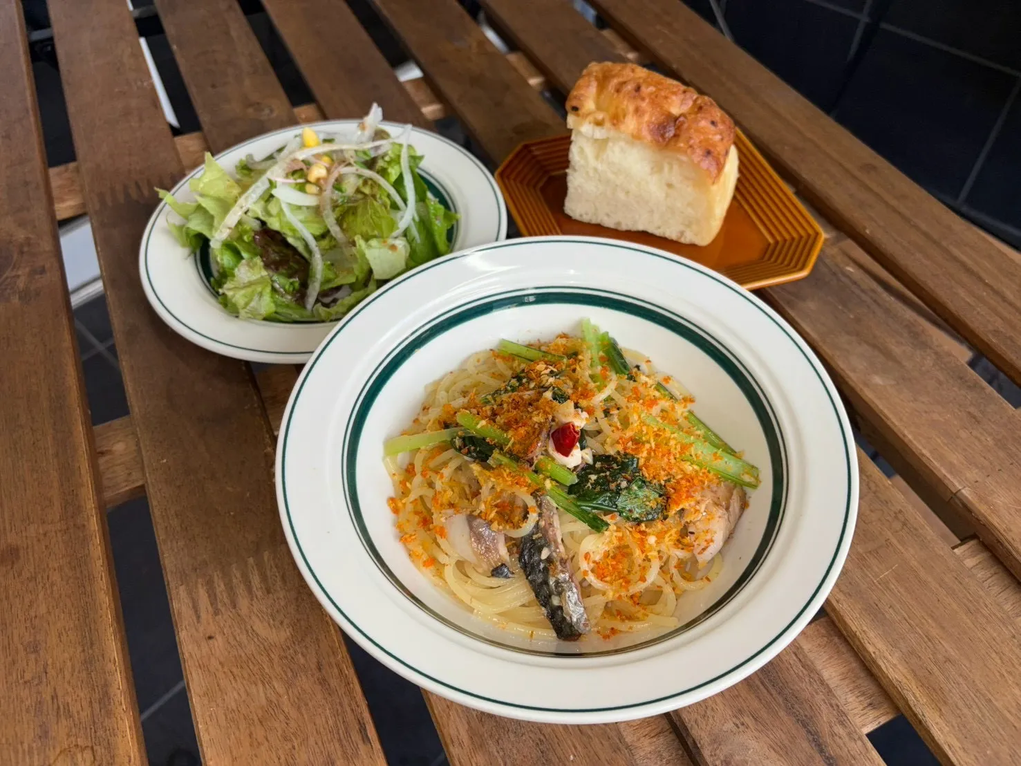 本日からの生パスタランチ